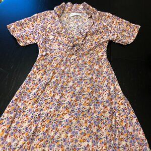 🌸🧡 ZARA Girls Summer Dress – Size 8 🧡🌸